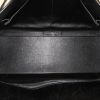 Bolso de mano Hermes Kelly Lakis en cuero box negro y lona negra - Detail D3 thumbnail