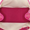 Hermes Garden shopping bag in pink leather - Detail D2 thumbnail