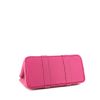 Hermes Garden shopping bag in pink leather - Detail D4 thumbnail