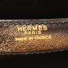 Bolso de mano Hermès Olympe en cuero box negro - Detail D4 thumbnail