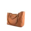 Shopping bag Chanel Grand Shopping in pelle trapuntata marrone - 00pp thumbnail