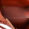 Bolso de mano Celine Belt modelo mediano en piel de pitón marrón Rouille y cuero marrón - Detail D3 thumbnail