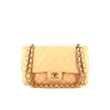 Bolso de mano Chanel Timeless en cuero granulado acolchado beige - 360 thumbnail