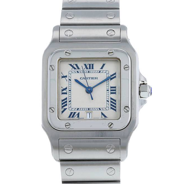 Cartier Santos Galbée watch in stainless steel Ref:  1564 Circa  2000 - 00pp