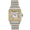 Cartier Santos Galbée watch in gold and stainless steel Ref:  187901 Circa  1990 - 00pp thumbnail