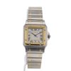 Reloj Cartier Santos Galbée de oro y acero Ref :  187901 Circa  1990 - 360 thumbnail