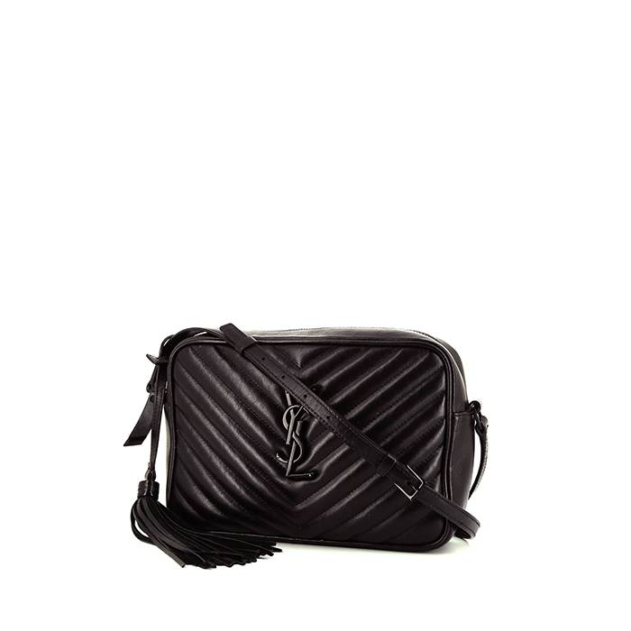 Lou camera bag in quilted leather