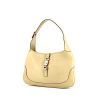 Gucci Jackie handbag in beige leather - 00pp thumbnail