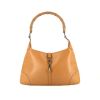Gucci Jackie handbag in gold leather - 360 thumbnail