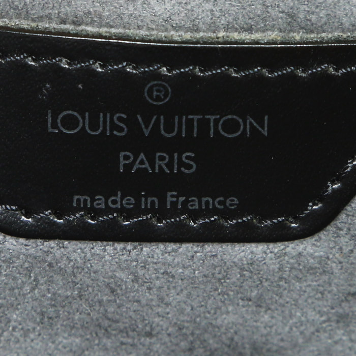 Louis Vuitton Gobelins - Backpack backpack in black epi leather - Detail D3