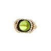 Boucheron Exquises confidences ring in yellow gold,  peridot and diamonds - 00pp thumbnail