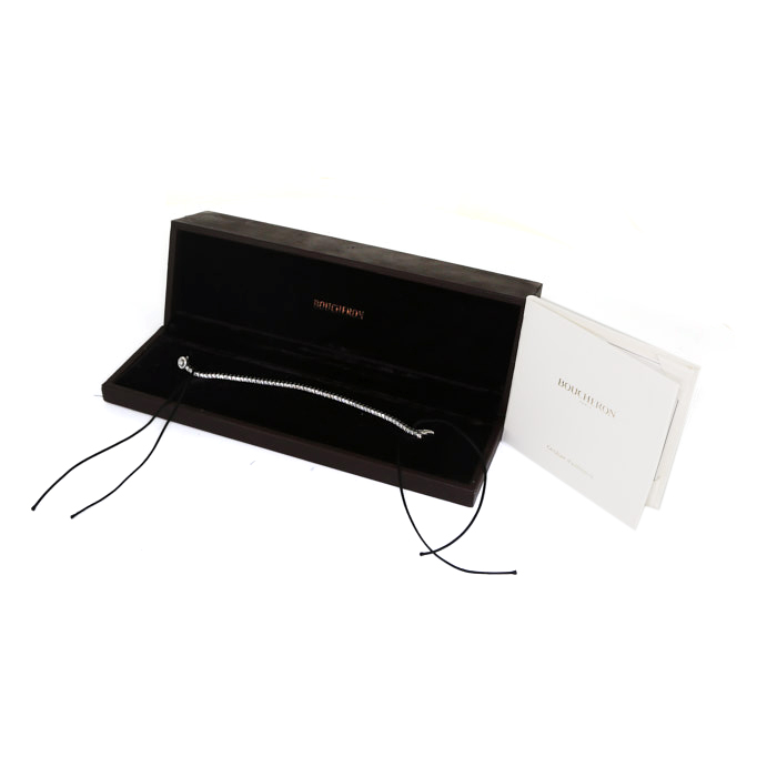 Boucheron Ava bracelet in white gold and diamonds