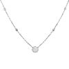 Messika Joy necklace in white gold and diamonds - 00pp thumbnail