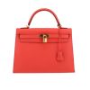 Hermes Kelly 32 cm handbag in pink Jaipur epsom leather - 360 thumbnail