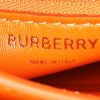 Burberry TB shoulder bag in orange leather - Detail D3 thumbnail