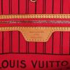 Louis Vuitton  Neverfull Editions Limitées shopping bag  monogram canvas  and natural leather - Detail D3 thumbnail