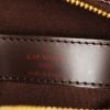 Bolso bandolera Louis Vuitton Naviglio en lona a cuadros revestida marrón y cuero marrón - Detail D3 thumbnail