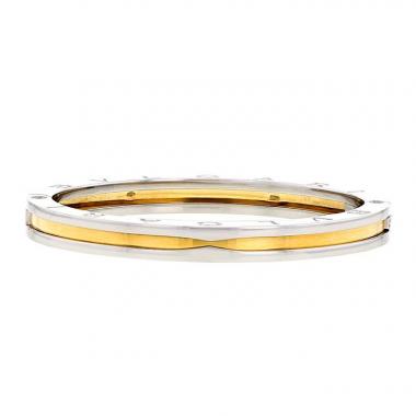 Bulgari B.Zero1 bracelet in stainless steel and yellow gold