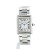 Cartier Tank Solo watch in stainless steel Ref:  3170 Circa  2018 - 360 thumbnail