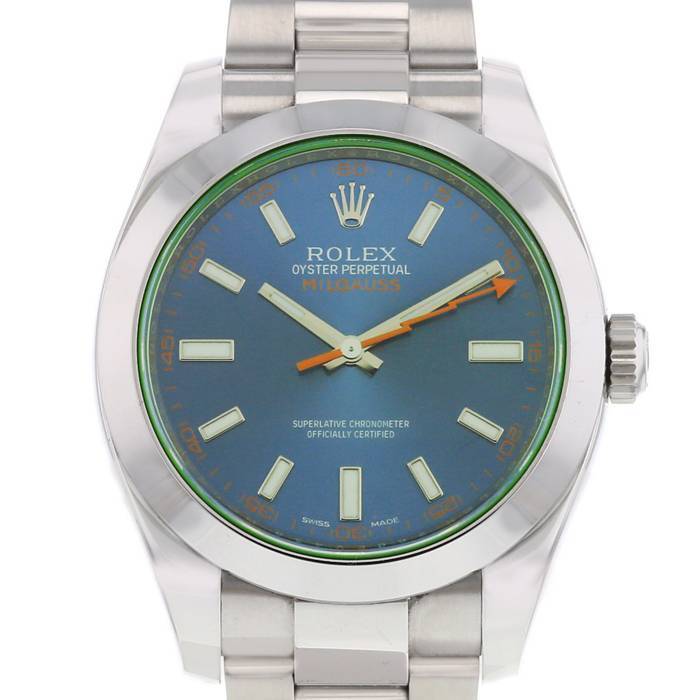 Reloj Rolex Milgauss de acero Ref :  116400 Circa  2016 - 00pp