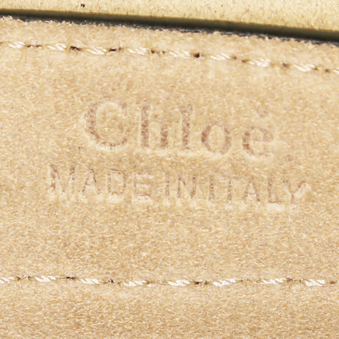 Borsa a tracolla Chloé Hudson in pelle nera con decoro di borchie - Detail D3