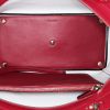 Dior Diorissimo shopping bag in burgundy leather - Detail D3 thumbnail