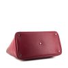 Dior Diorissimo shopping bag in burgundy leather - Detail D5 thumbnail