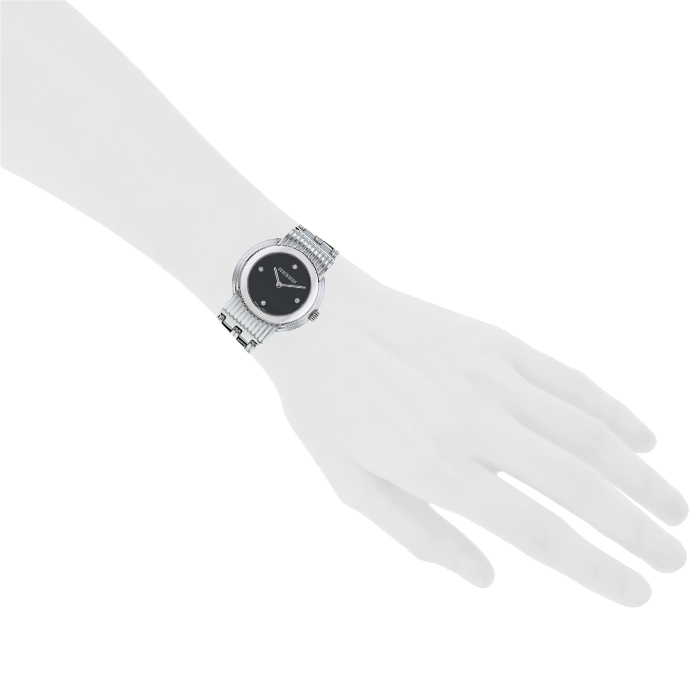 Boucheron Reflet-Solis watch in stainless steel Circa  2000 - Detail D1