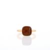 Pomellato Nudo Classic ring in pink gold and citrine - 360 thumbnail
