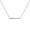Chopard Ice Cube necklace in white gold - 00pp thumbnail