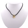 Chaumet Lien small model necklace in yellow gold and leather - 360 thumbnail