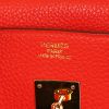 Hermes Birkin 35 cm handbag in red togo leather - Detail D3 thumbnail