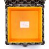 Goyard jewelry box in monogram canvas and black leather - Detail D2 thumbnail