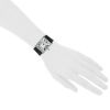 Cartier Tank Solo watch in stainless steel Ref:  3169 Circa  2010 - Detail D1 thumbnail
