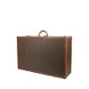 Louis Vuitton Alzer 80 suitcase in brown monogram canvas and brown lozine (vulcanised fibre) - 00pp thumbnail