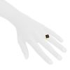 Van Cleef & Arpels Alhambra Vintage ring in yellow gold,  onyx and diamond - Detail D1 thumbnail