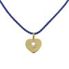 Pendentif Poiray Coeur Secret moyen modèle en or jaune et diamants - 00pp thumbnail