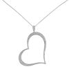 Piaget Coeur large model necklace in white gold and diamonds - 00pp thumbnail