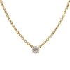 Cartier Diamant Classique necklace in yellow gold and diamond (0,50 carat) - 00pp thumbnail