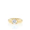 Cartier C de Cartier solitaire ring in yellow gold and diamond (1,03 ct.) - 360 thumbnail