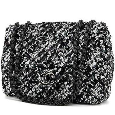 Chanel 2020 Tweed Soul Bucket Bag Black