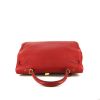 Hermes Kelly 35 cm handbag in red togo leather - 360 Front thumbnail