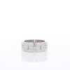Cartier Maillon Panthère ring in white gold and diamonds - 360 thumbnail