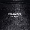 Chanel Petit Shopping bag worn on the shoulder or carried in the hand in grey denim canvas - Detail D3 thumbnail