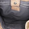 Loewe handbag in brown suede - Detail D2 thumbnail