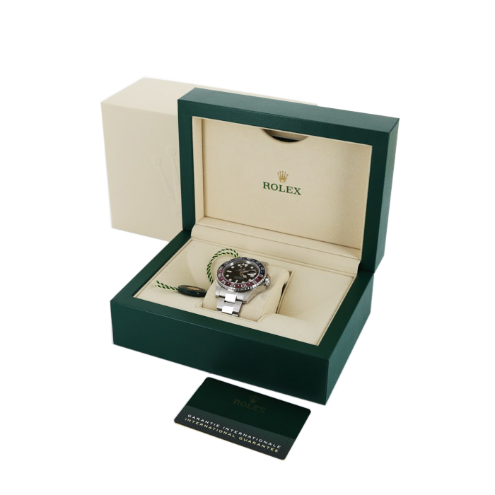 Montre Rolex GMT-Master II en acier Ref :  126710BLRO Vers  2022 - Detail D2