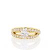 Mellerio ring in yellow gold and diamonds - 360 thumbnail