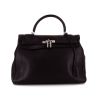Hermes Kelly 35 cm handbag in black togo leather - 360 thumbnail