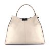 Fendi X-Lite large model handbag in off-white leather - 360 thumbnail