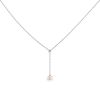 Collar Tiffany & Co en oro blanco,  diamante y perla - 00pp thumbnail